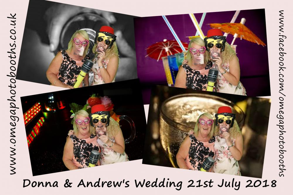 Donna & Andrew's Wedding | View more photos from the event at gallery.omegaphotobooths.co.uk/u/Omega-Photobooths/Donna-Andrews-Wedding